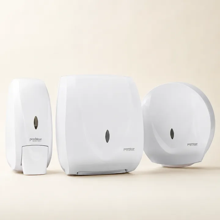 Kit de dispensers para banheiro da Linha Velox