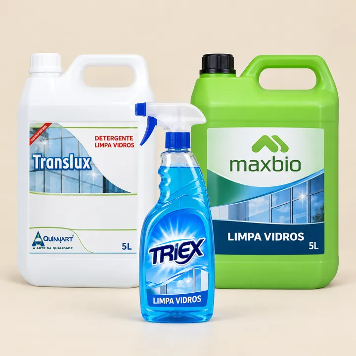 Produtos limpa vidros